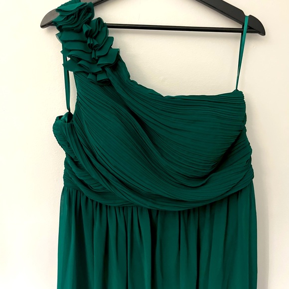Ever Pretty Dresses & Skirts - Green A-Line One-Shoulder Floor-Length Chiffon Dress